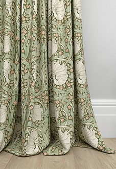William Morris Pimpernel, Nettle - Made to Measure Curtains